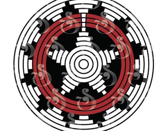 Cesta de boda Navajo SVG Vector