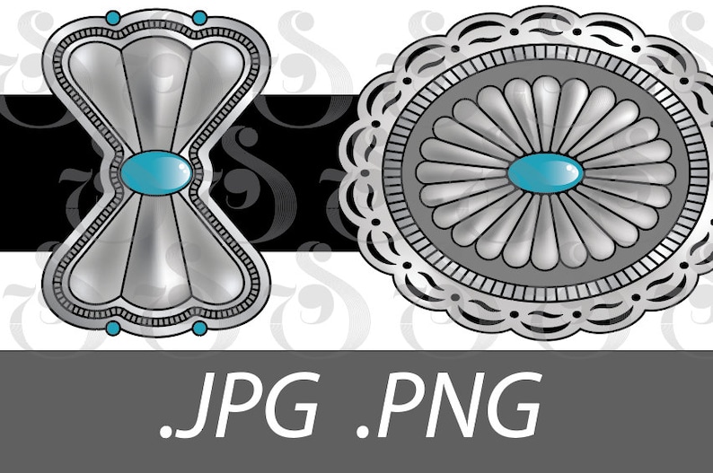 Navajo Concho Belt Digital File image 1