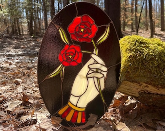 Victorian Hand with Roses