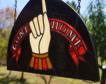Gone Home Headstone Suncatcher