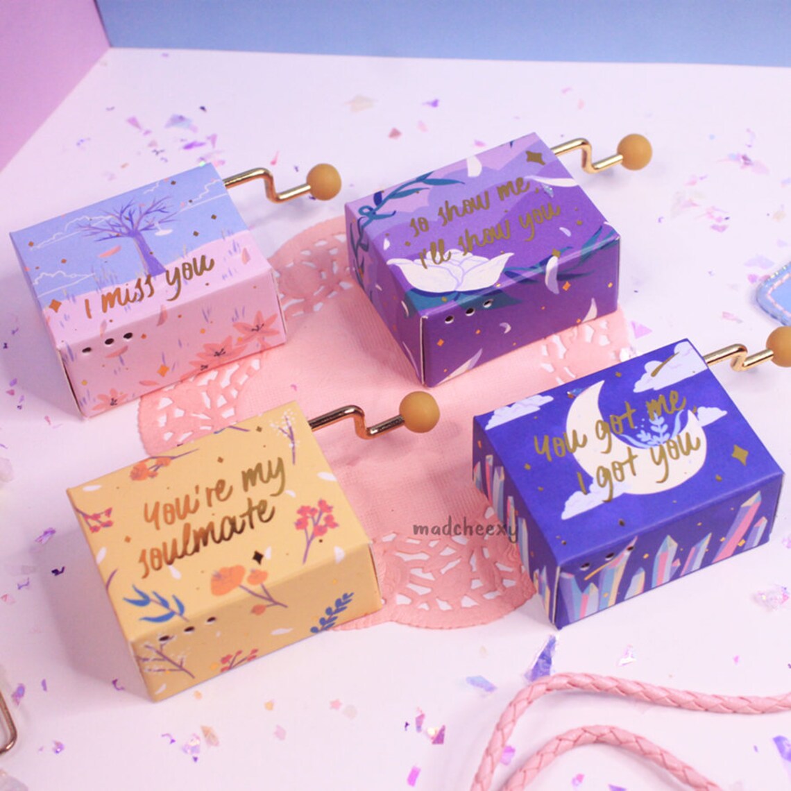 BTS Mini Music Box Etsy