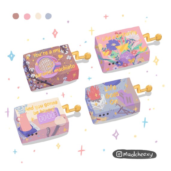PRE ORDER BTS Mini Music Box 2 Etsy