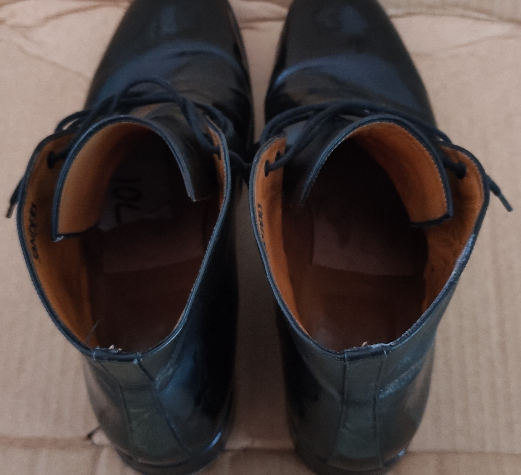 British Army Bulled black leather Bootswith leather Etsy