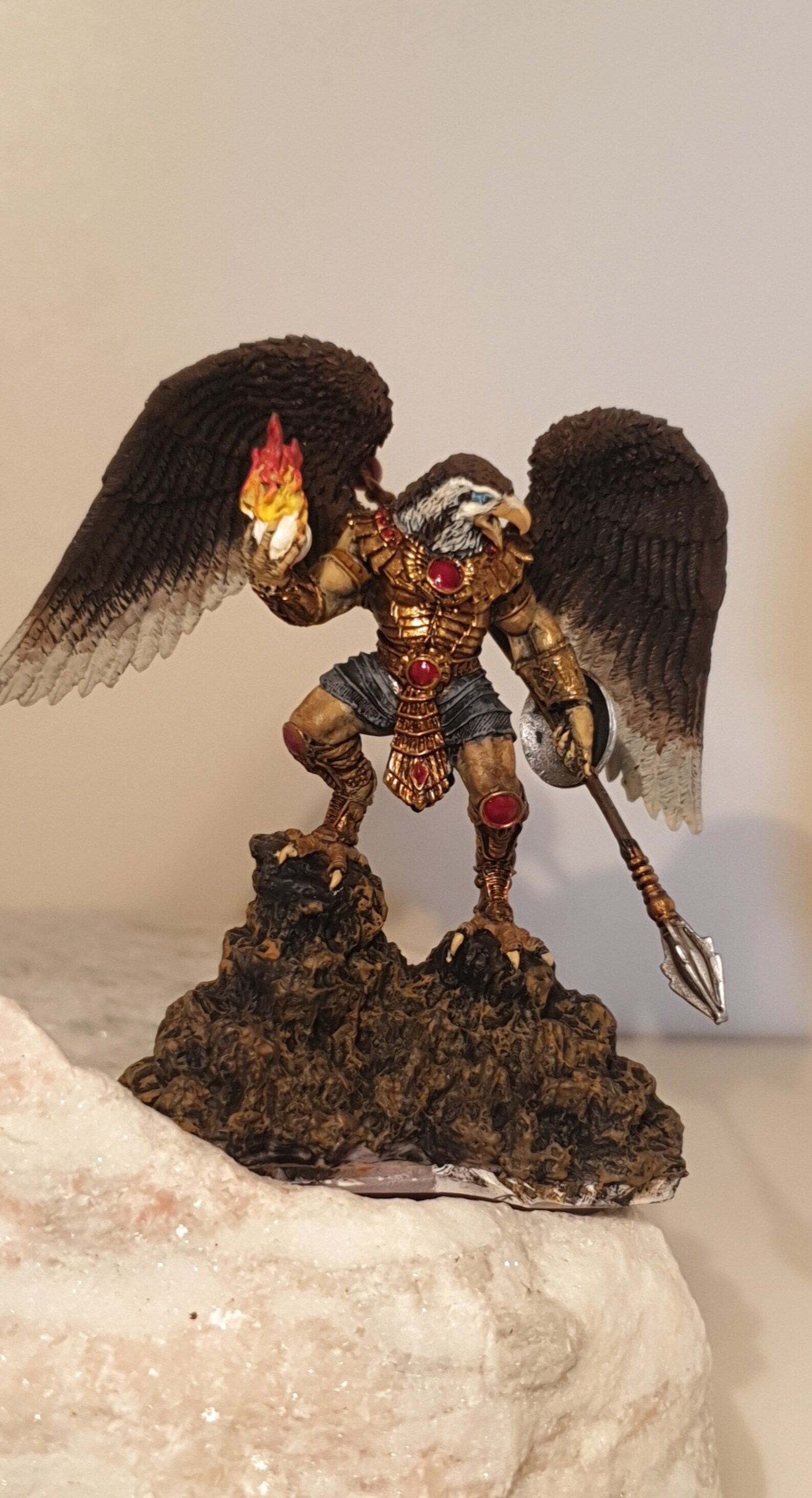 Cartoon Miniatures Eagle Handpainted 28mm Scale Model Etsy