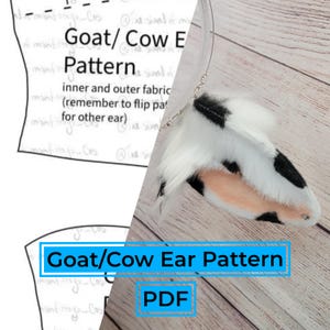 Goat/ Cow Cosplay Pattern