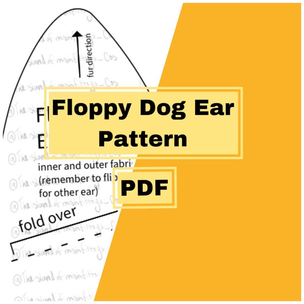 Floppy Dog Ear Cosplay Pattern