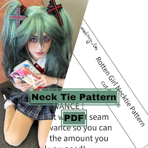 Rotten Girl Miku Cosplay Necktie Tutorial