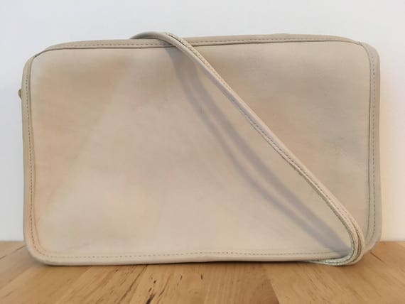 Vintage Coach Bonnie Cashin Shoulder Bag, Ivory