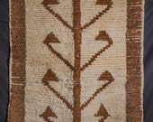Vintage Tullu Rug (Shepherd 39 s Bed) from Central Anatolia Turkey, Turkish Tulu Tree of Life Pattern, (103 cm x 190 cm) 3 39 5 39 39 x 6 39 3 39 39
