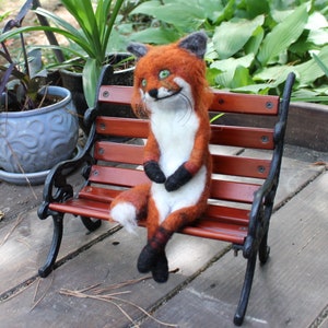 Weird stuffed cheap fox
