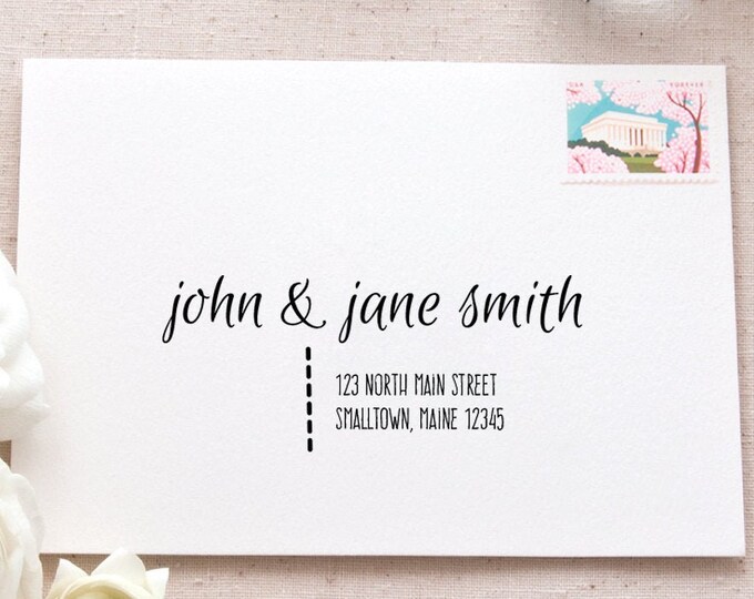 Printable Mail Address Labels Template Casual Calligraphy Printable ...