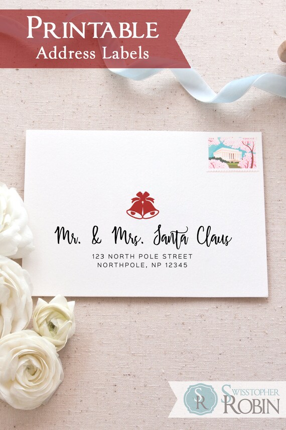 Create Festive Holiday Address Labels Avery Com