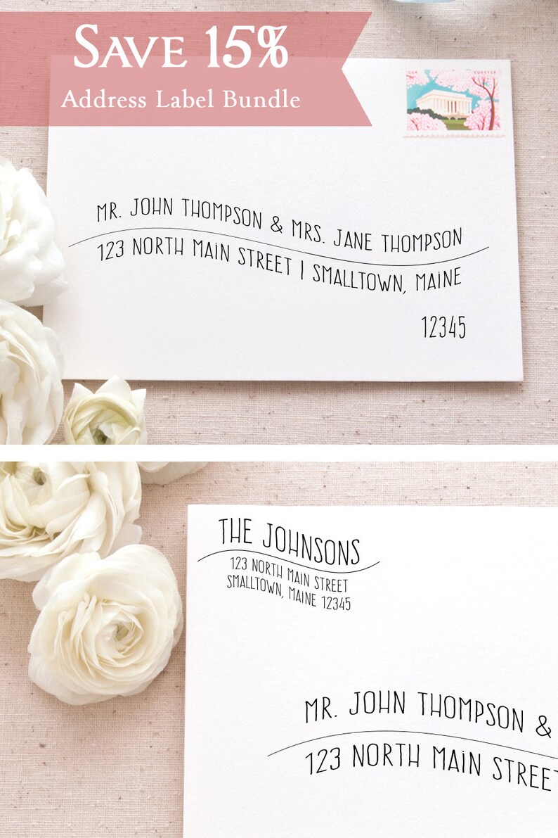 Printable Mail Address Labels Template Casual Wave Printable Mail Labels for Wedding Invitations ...