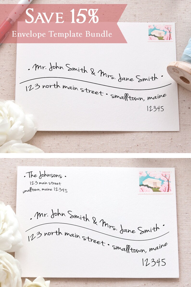 printable envelope address template printable envelope address template