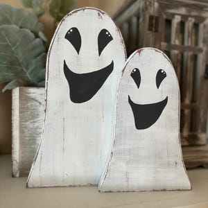 Rustic Wooden Ghosts