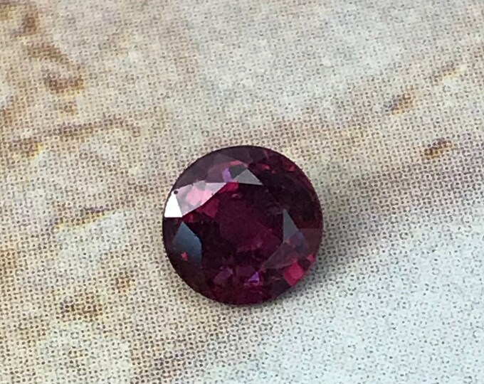 Heat Only Ruby Natural Ruby Heat Only 0.57 Cts 5.3mm Round Loose Gemstone Faceted Gem ...