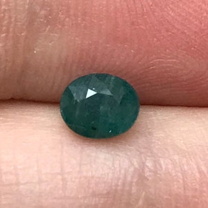 Natural Green Grandidierite 0.57 cts, 5.5x4.5 Oval Cut loose Rare Gemstone Faceted Gem Natural Rare Gems,