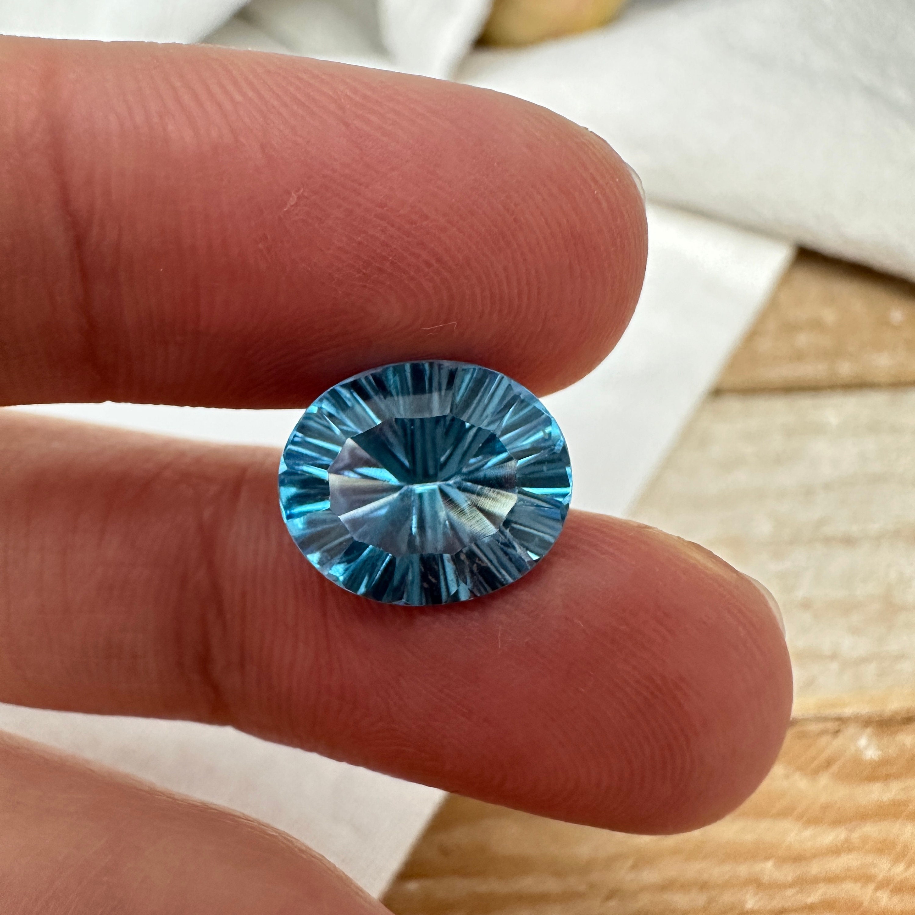 Blue Topaz Gemstone Price REAL-GEMS Blue Topaz Loose Gemstone