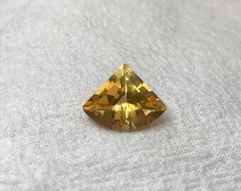 Orange Citrin 4,64 karat 14,5x11,5 mm solfjäderslipad