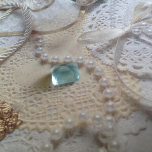 10.4x7.9mm 4.6 Carat Natural Sky Blue Aquamarine Light Blue Gem Rectangle Cut Loose Faceted Gemstone Beryl March Birthstone Wholesale Gem image 8
