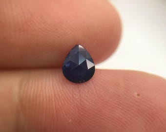 Saphir Bleu-vert Naturel Non Chauffé 1,30 Ct - Ovale 7,5x5,5 Mm - Australie - Thaigemstore