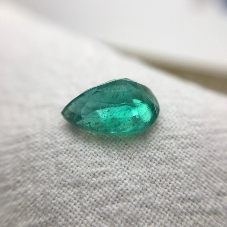 GIA-zertifiziert 2,76 cts Smaragd 11,4 x 7,6 mm facettierter loser Edelstein, schöner natürlicher sambischer Smaragd Bild 8