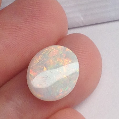 Loose gemstone Gorgeous Opal Natural cabochon 2.70 carat 12x10 mm millimeters loose gem shops scrap gold jewelry cts October Birthstone Nice Oval