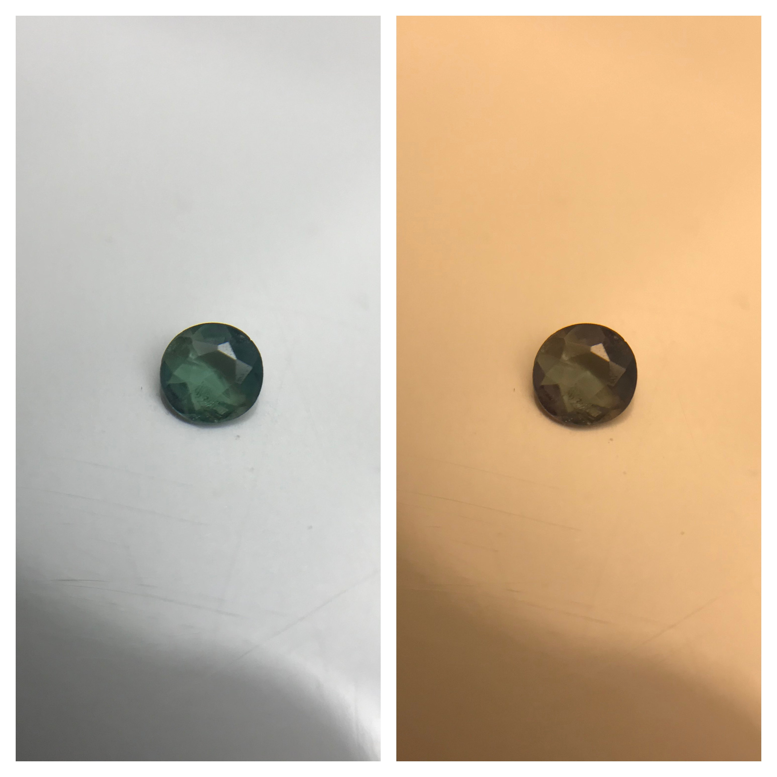 Light green deals alexandrite