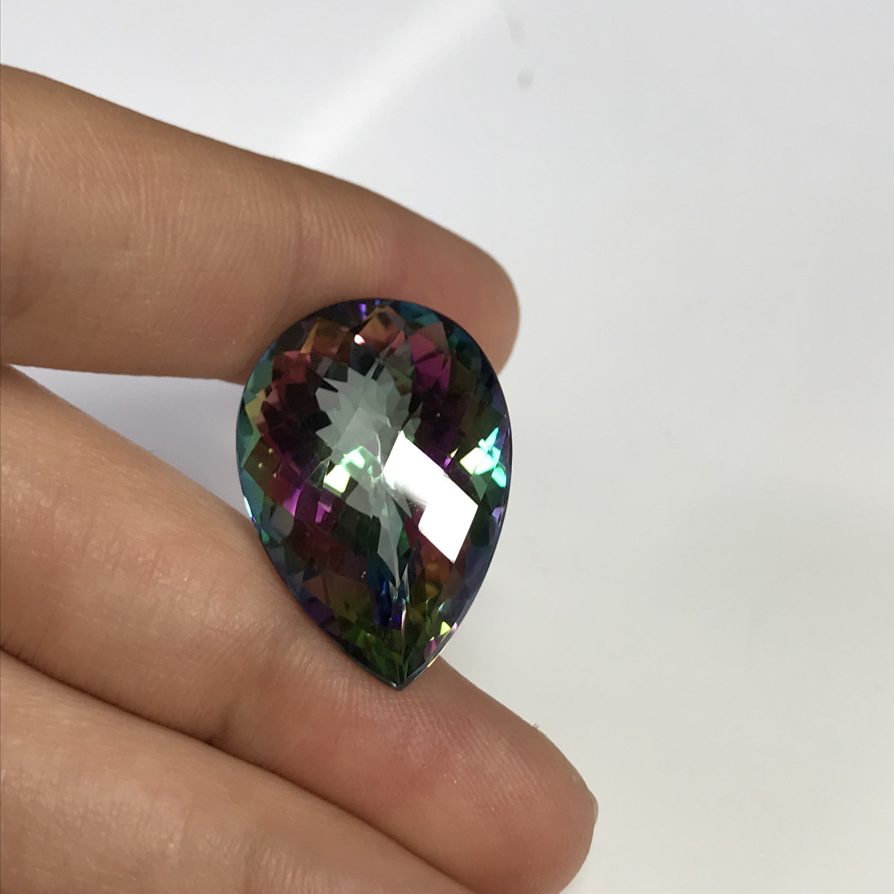 DVD「Mystic Topaz」 MYSTIC TOPAZ Loose Gemstone 40to60ct High Quality Rainbow