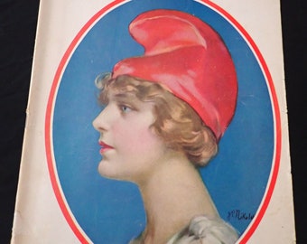 Women's Home Companion March 1916 February 1917 July 1917 October 1917 January 1953 Antique Vintage Magazines