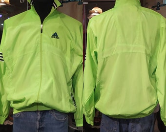 adidas neon jacket