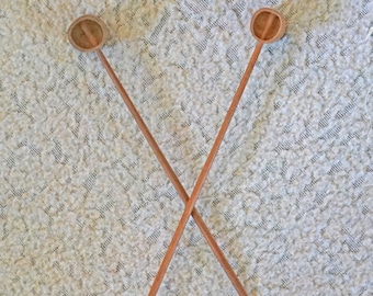 Antique Chinese ladles matched pair