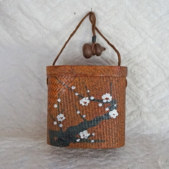 Traditional Japanese Woven Cigarette Case