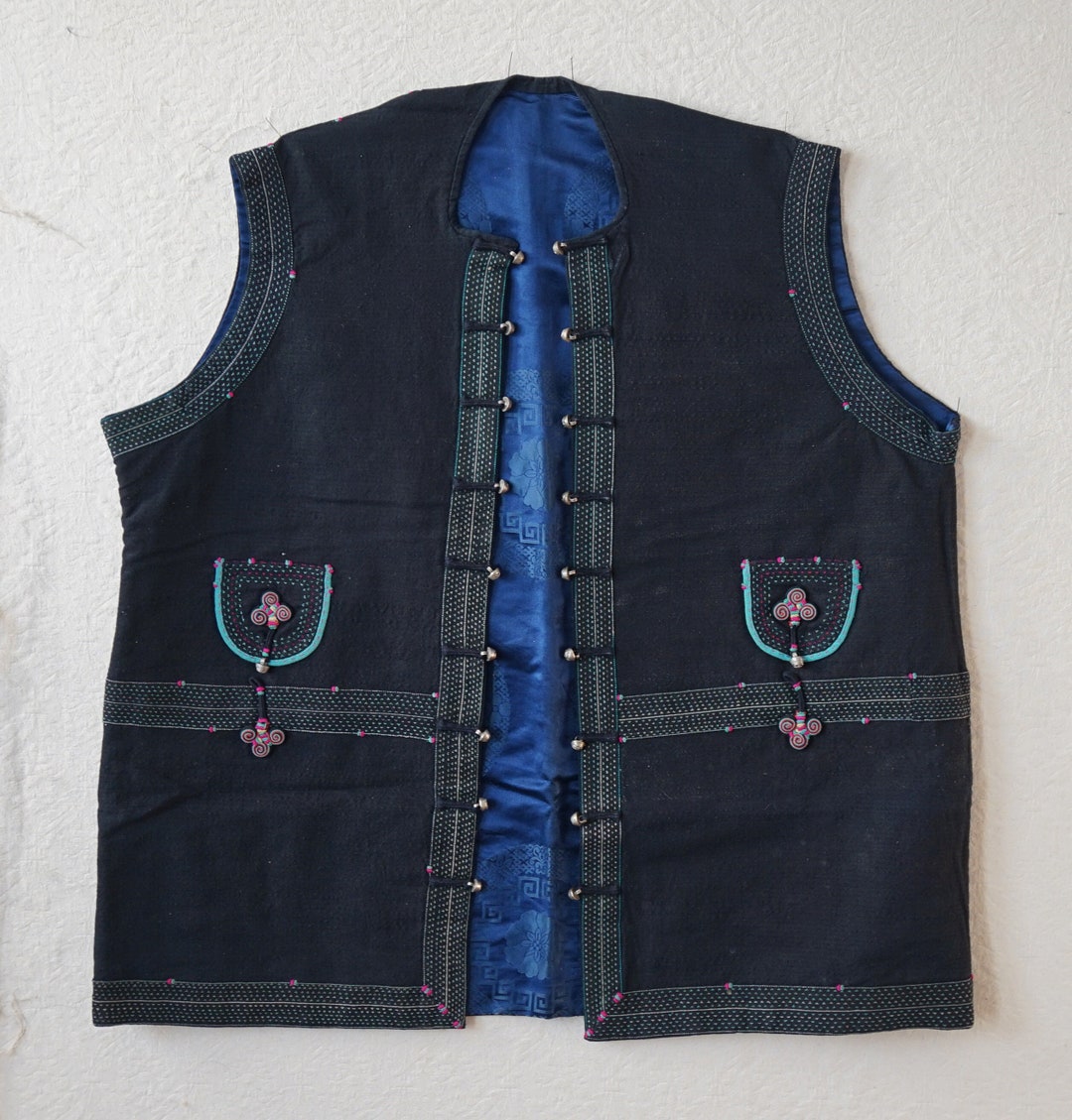 Vintage Traditional Chinese Vest - Etsy
