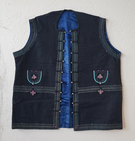 Vintage Traditional Chinese Vest - Etsy