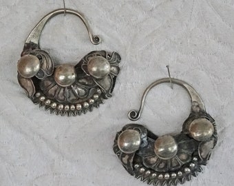 Antique Chinese ethnic minority earrings