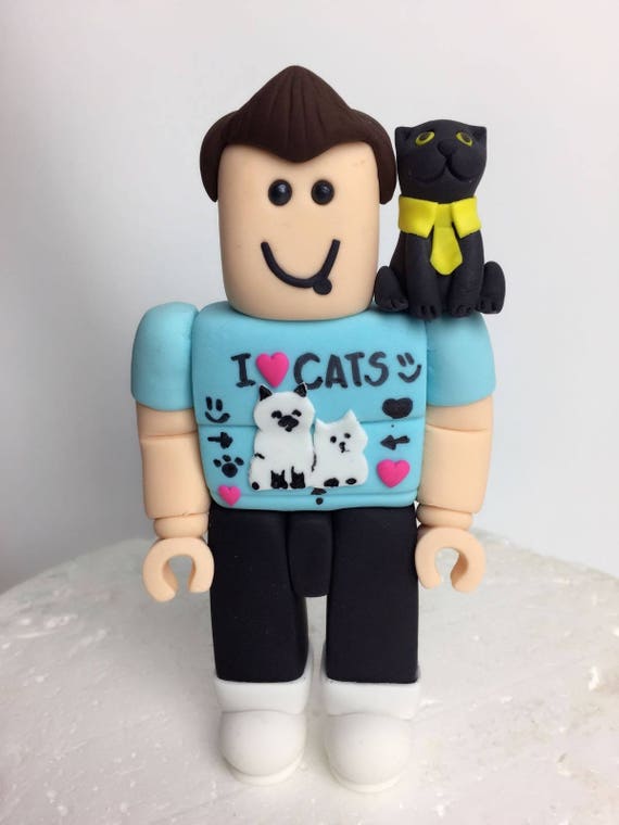 Cake Topper Inspired In Denis Daily 3d Cartoon Etsy - roblox denis daily toy