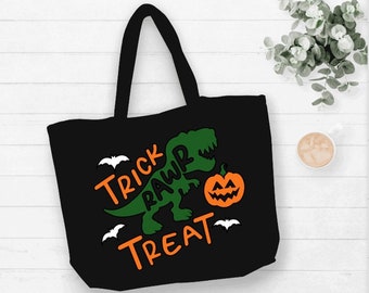 Halloween/Trick or treat/Personalized bag/Tote/Personalized bag/Treat bag/