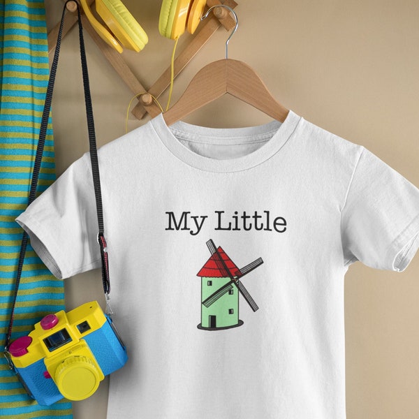 Little Windmill Baby Snapsuit / Toddler/Youth/Adult Shirt | Nostalgic Mom gift | 90s Music Lyrics | Pop Punk Kids | Cool Shirt for Kid