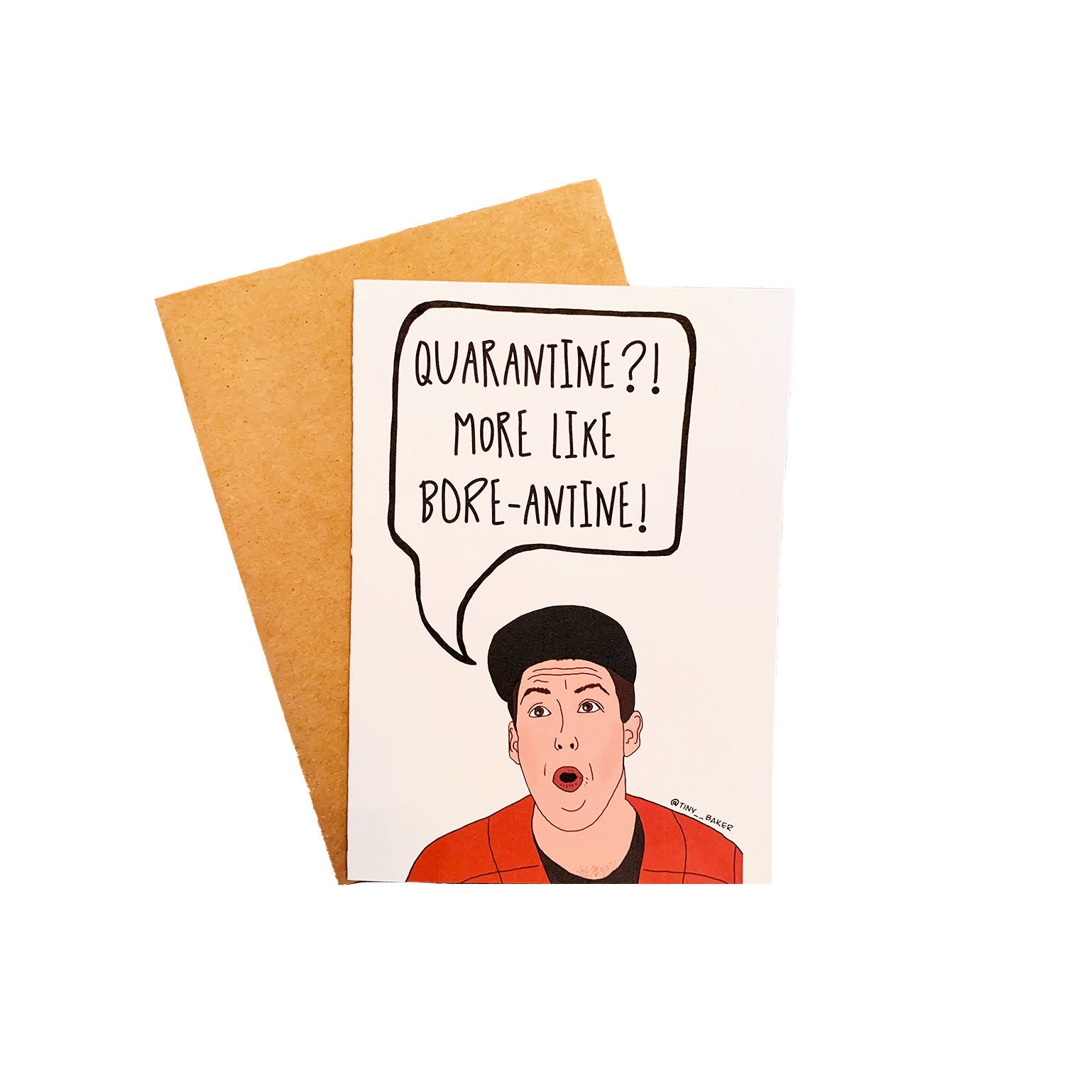 Quarantine? More like BOREantine Card - Billy Madison - Adam Sandler …