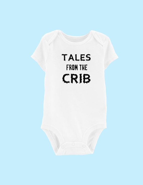 Tales from the Crib Halloween Outfit for Baby l Baby Snapsuit l funny halloween shirt | 90s horror | Fall Baby Clothes