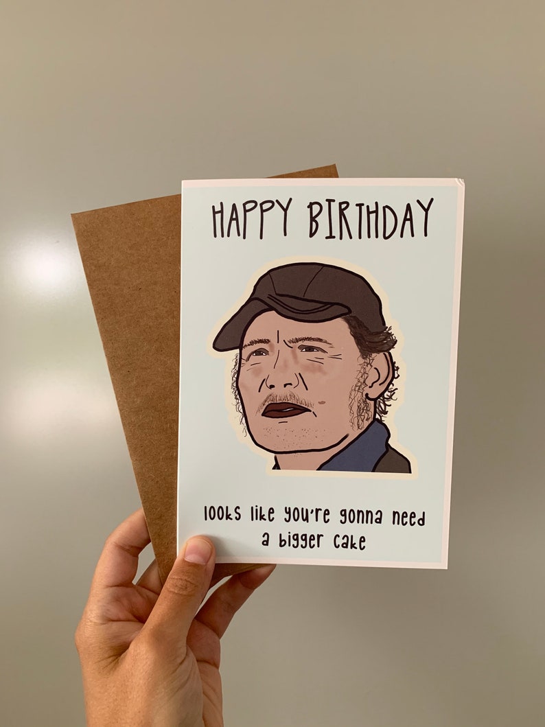 Quint JAWS Birthday Card Gonna Need A Bigger Cake Greeting Etsy