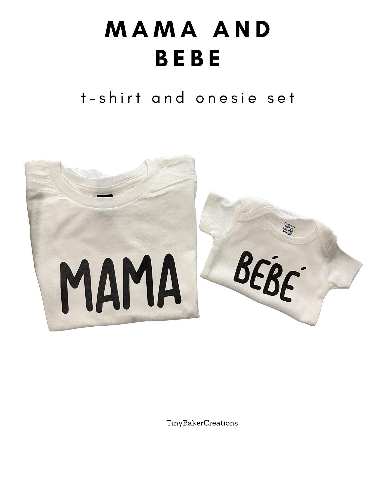 mini me t shirt set