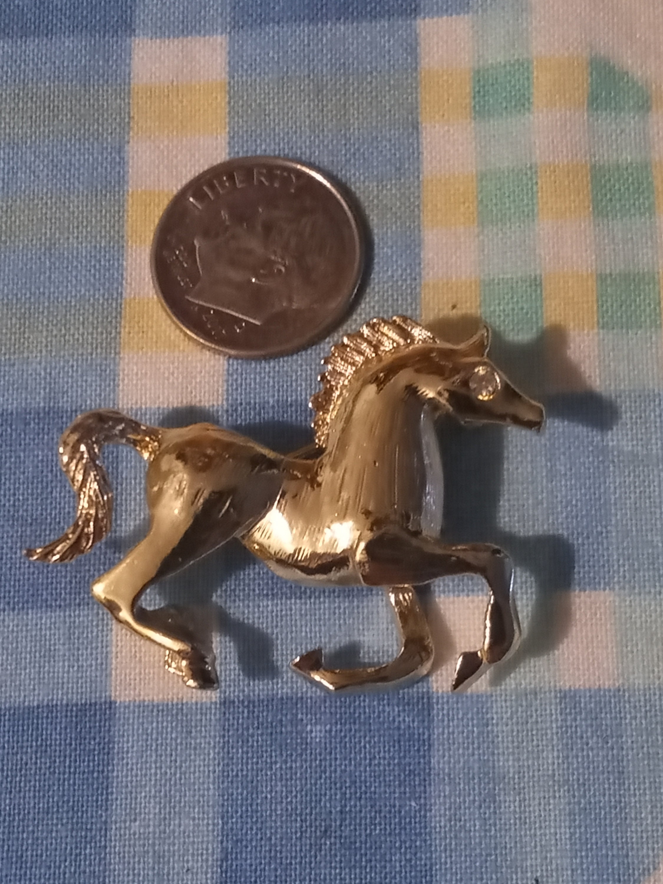 Vintage Horse Brooch Etsy