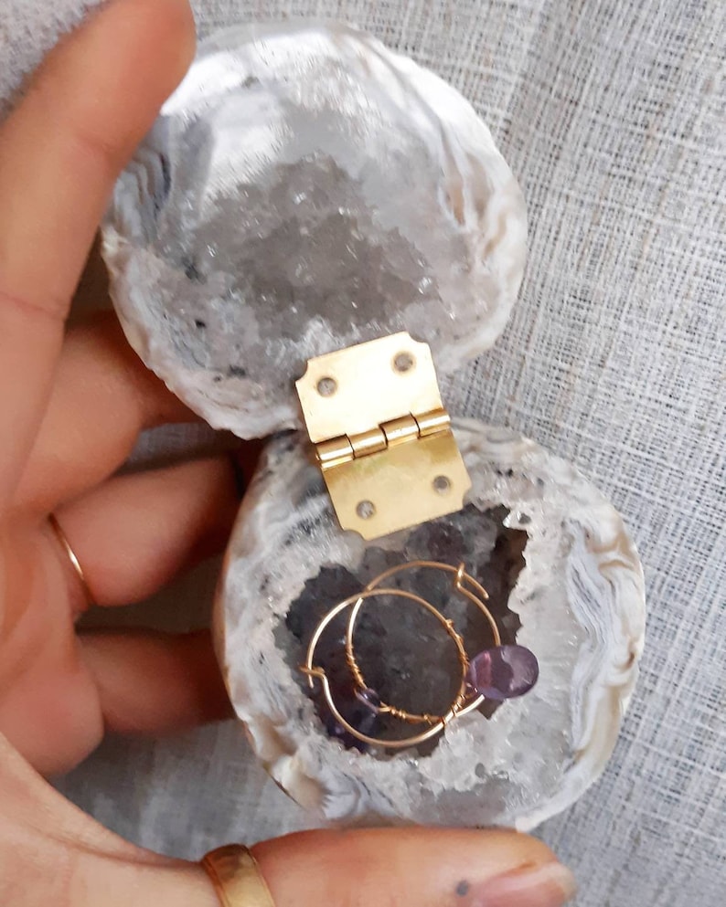 crystal engagement ring box