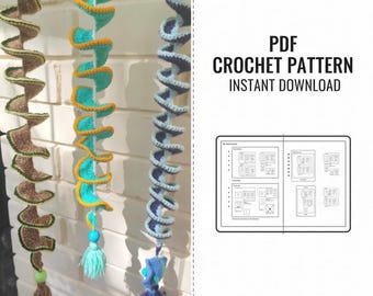 Crochet Wind Spinner Pattern: Home & Garden Decor (PDF Pattern)