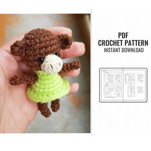 Miniäffchen Häkelanleitung: Safari Amigurumi