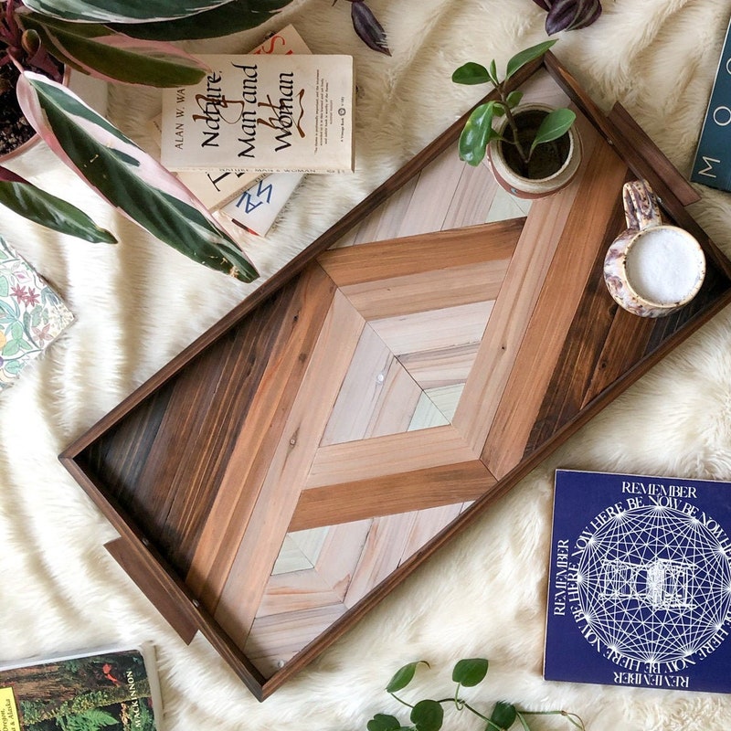 Wood Vanity Tray - Etsy