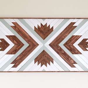 CASIMIRO Wood Wall Art - Wooden Wall Art - Geometric Wood Art - Wooden Wall Art Hanging - Modern Wood Art - Boho Wood Art - Wood Wall Decor