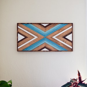 EUGENE Wood Wall Art - Wooden Wall Art - Symbolic Wood Art - Wooden Wall Art Hanging - Modern Wood Art - Wood Art - Wood Wall Decor